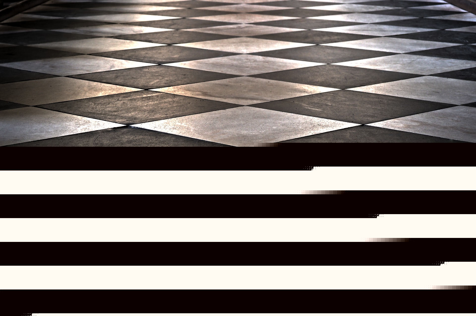 Carrelage motif 'Silent Hill'