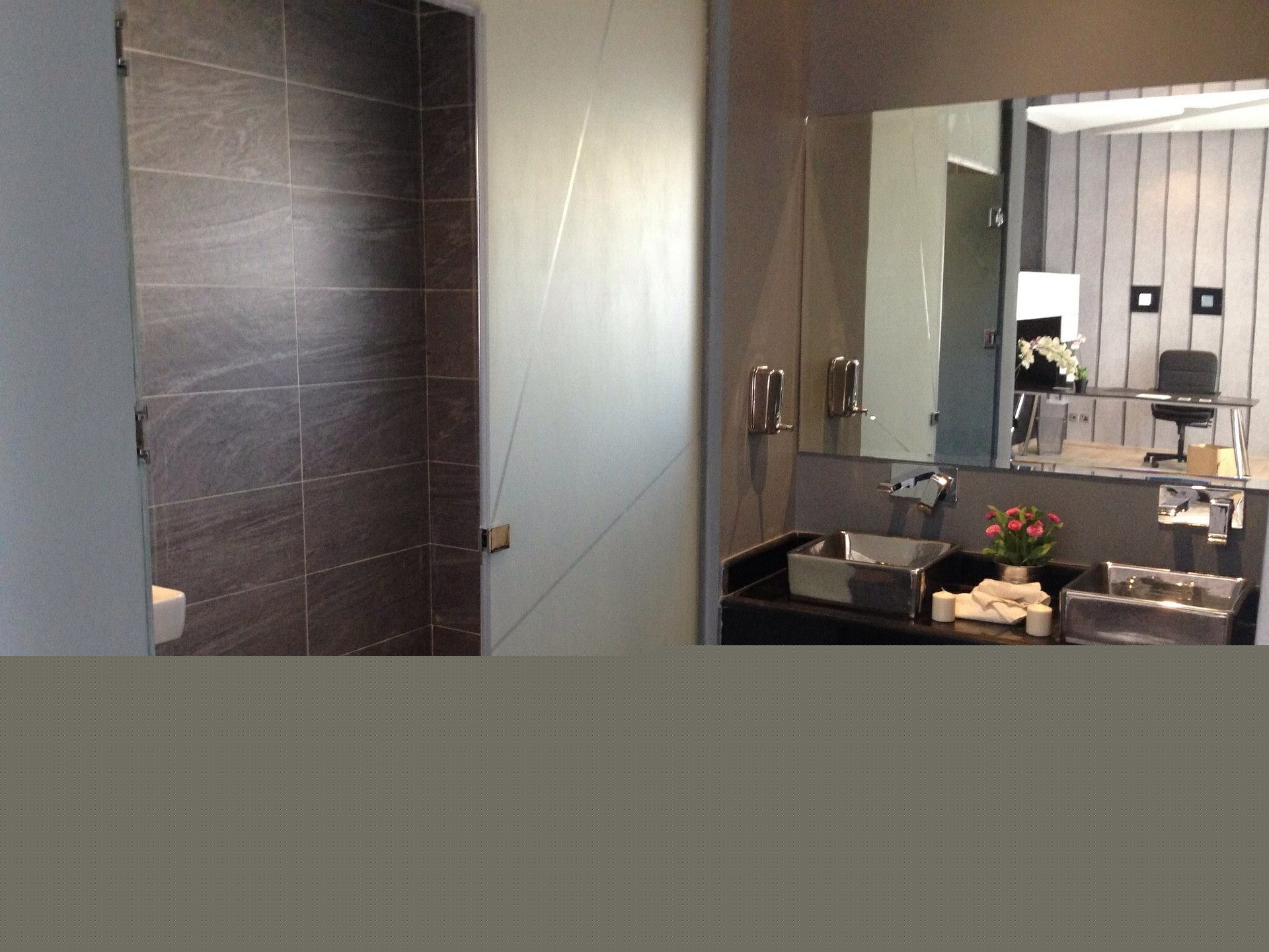 Sanitaires motif 'Design'
