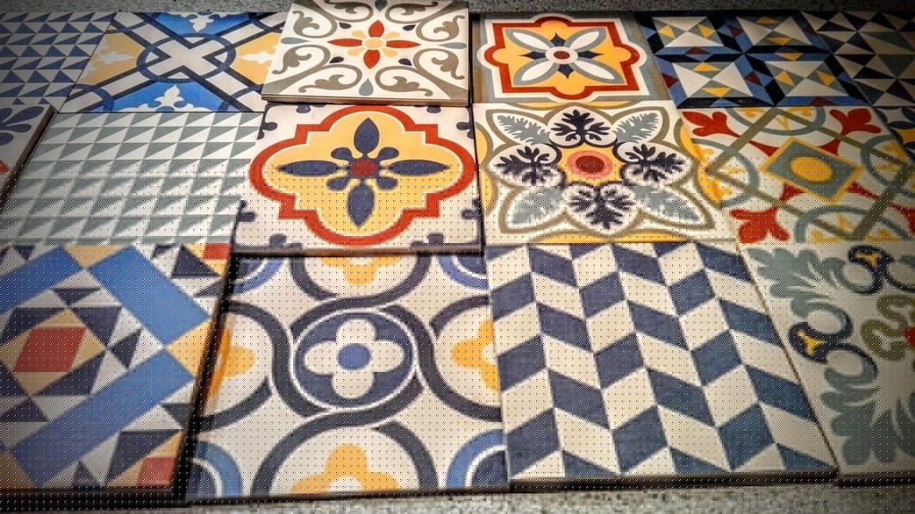 Carreaux de ciment imitation